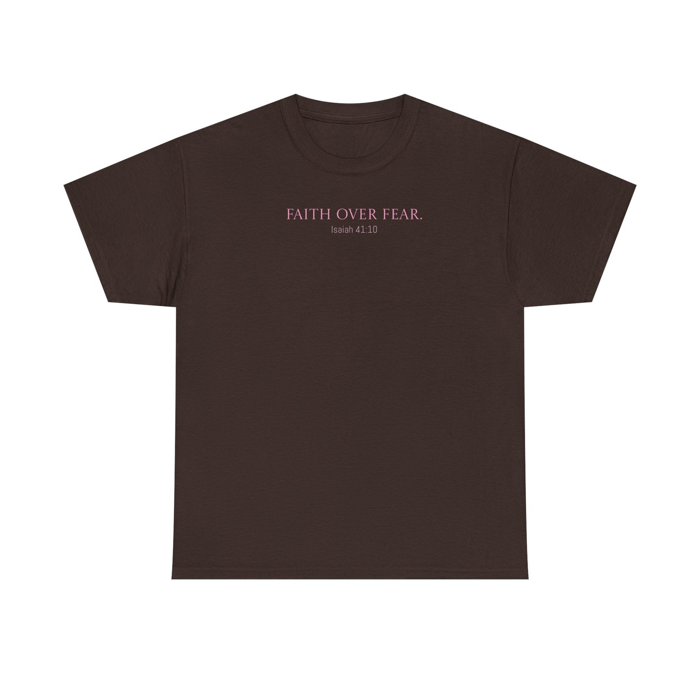 Faith Over Fear Unisex Cotton Tee