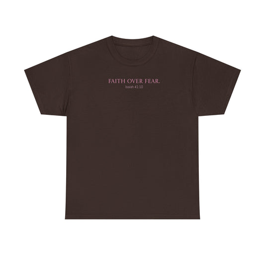 Faith Over Fear Unisex Cotton Tee